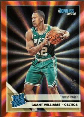 Grant Williams [Press Proof Red Laser] #221