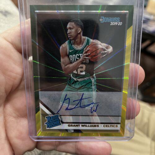 Grant Williams [Signature Green, Yellow Laser] #221