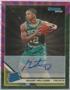Grant Williams [Signature Purple, Green Laser] #221