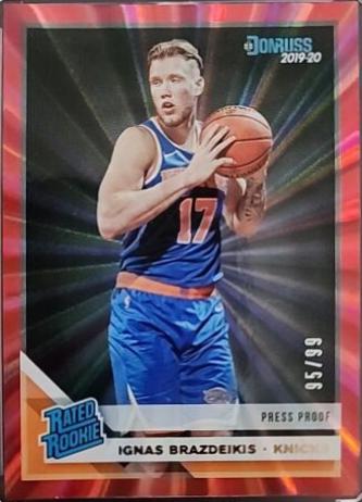 Ignas Brazdeikis [Press Proof Red Laser] #241