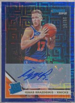 Ignas Brazdeikis [Signature Blue Infinite] #241