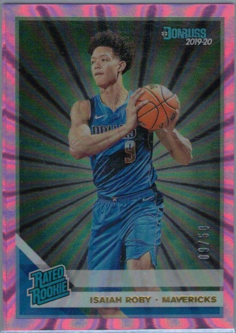 Isaiah Roby [Pink Laser] #235