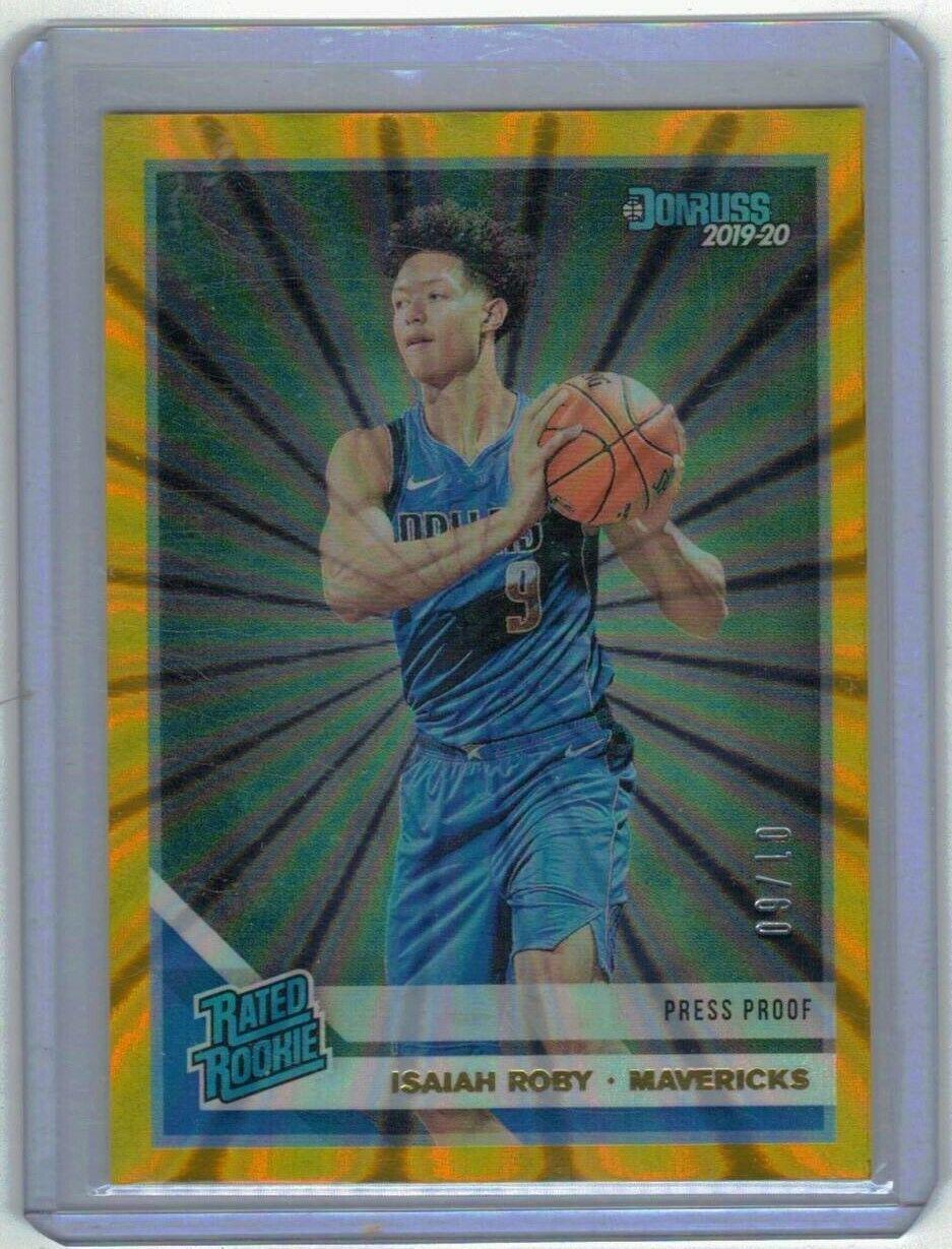 Isaiah Roby [Press Proof Gold Laser] #235