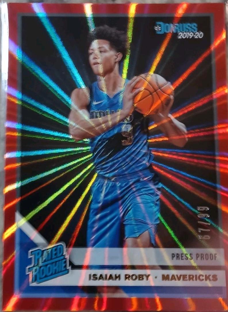 Isaiah Roby [Press Proof Red Laser] #235