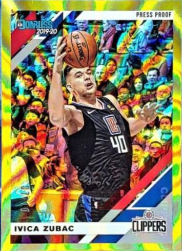 Ivica Zubac [Press Proof Gold Laser] #91