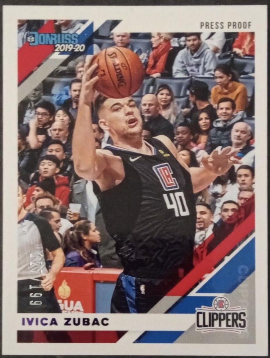 Ivica Zubac [Press Proof Silver] #91