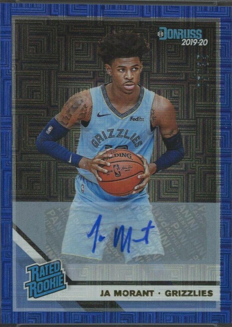 JA Morant [Signature Blue Infinite] #202