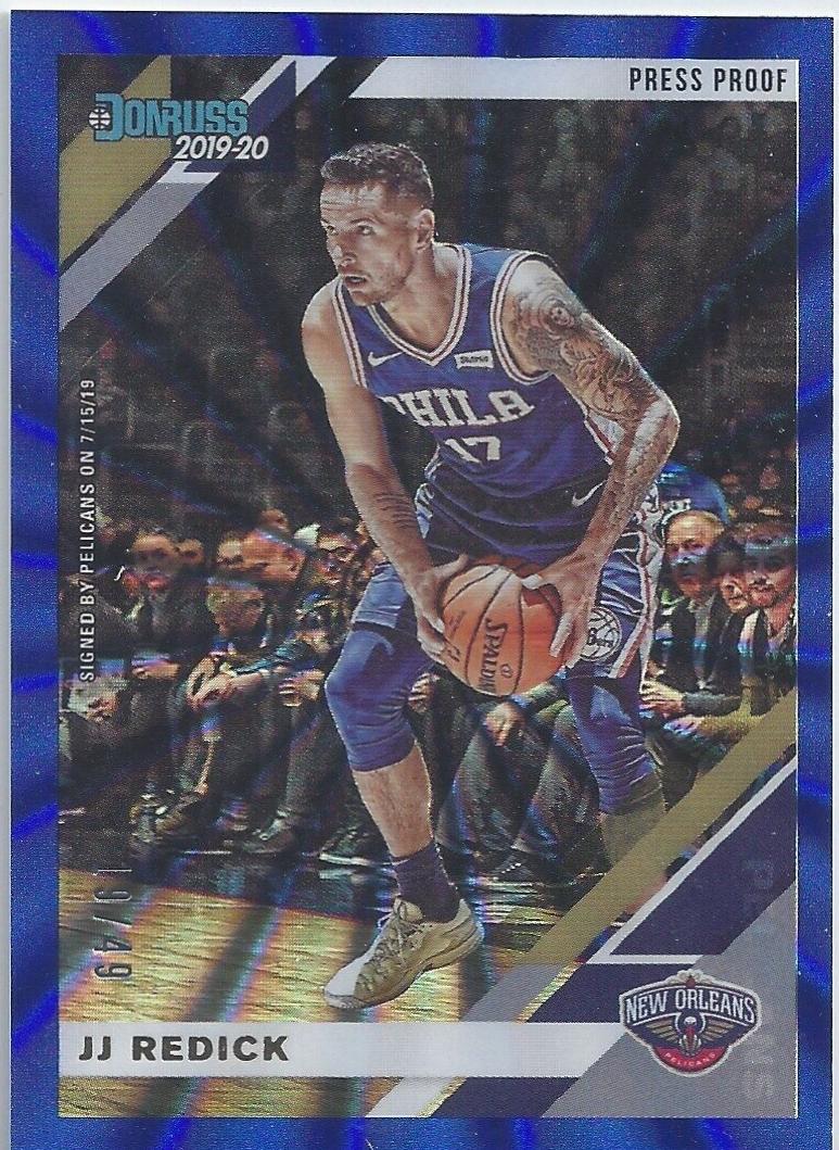 JJ Redick [Press Proof Blue Laser] #156