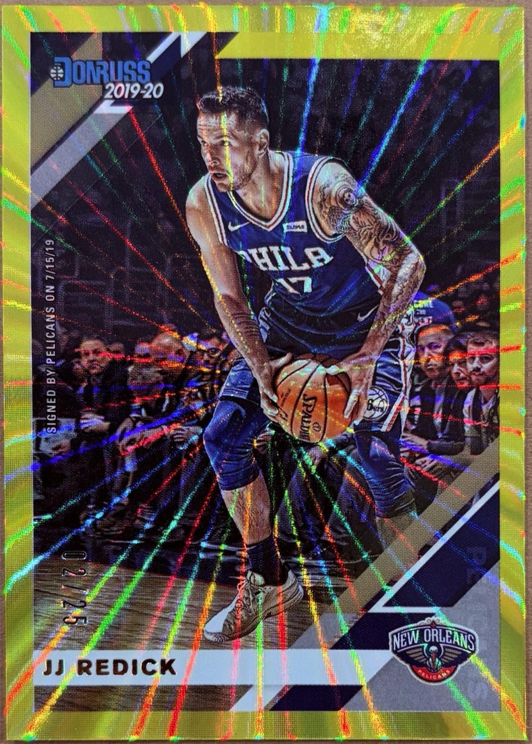 JJ Redick [Yellow Laser] #156
