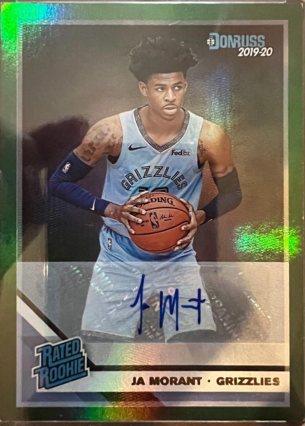 Ja Morant [Signature Green Flood] #202