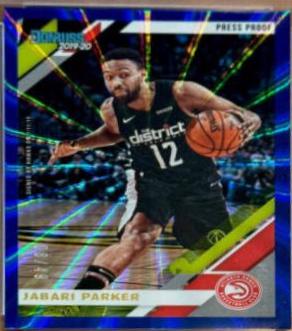 Jabari Parker [Press Proof Blue Laser] #199