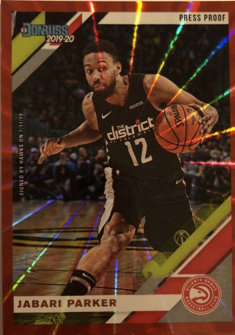 Jabari Parker [Press Proof Red Laser] #199