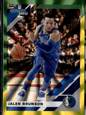 Jalen Brunson [Green, Yellow Laser] #45
