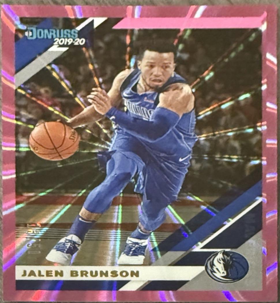 Jalen Brunson [Pink Laser] #45