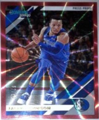 Jalen Brunson [Press Proof Red Laser] #45