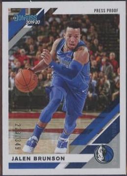 Jalen Brunson [Press Proof Silver] #45