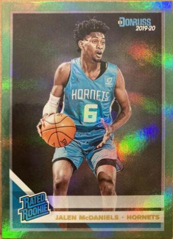 Jalen McDaniels [Green Flood] #247
