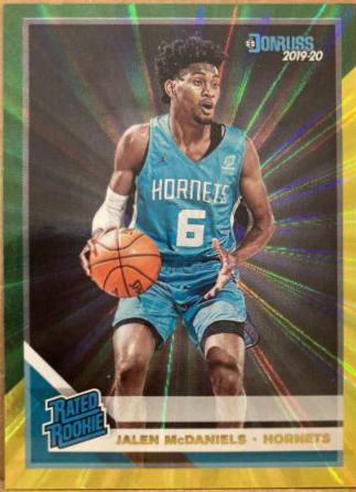 Jalen McDaniels [Green, Yellow Laser] #247