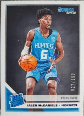 Jalen McDaniels [Press Proof Silver] #247