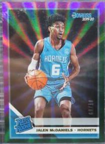 Jalen McDaniels [Purple, Green Laser] #247