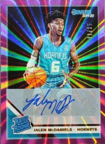 Jalen McDaniels [Signature Purple Laser] #247