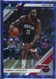 James Harden [Press Proof Blue Laser] #76