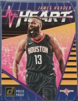 James Harden [Press Proof Silver] #76