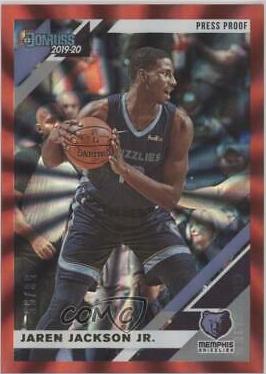 Jaren Jackson Jr. [Press Proof Red Laser] #102