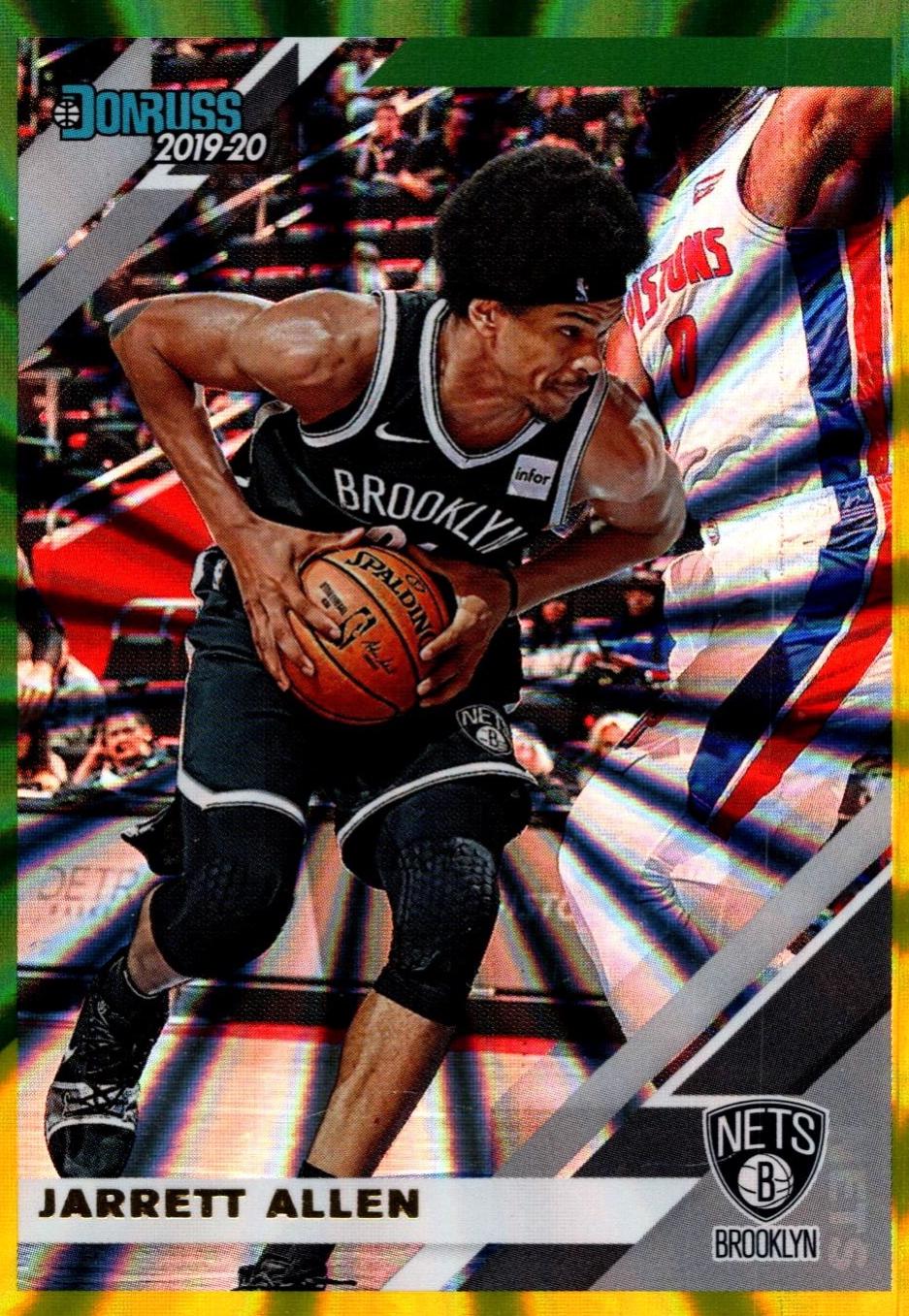 Jarrett Allen [Green, Yellow Laser] #16