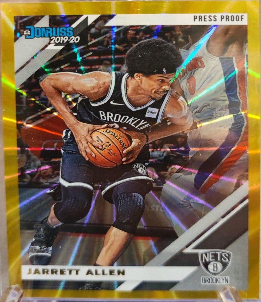 Jarrett Allen [Press Proof Gold Laser] #16
