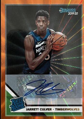 Jarrett Culver [Signature Orange Laser] #205