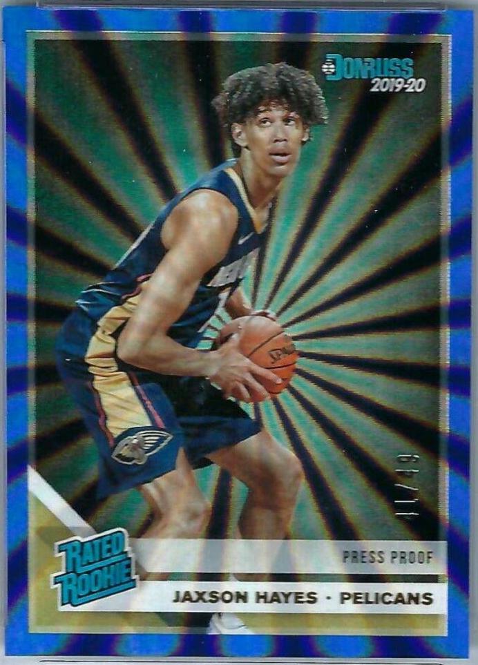 Jaxson Hayes [Press Proof Blue Laser] #207