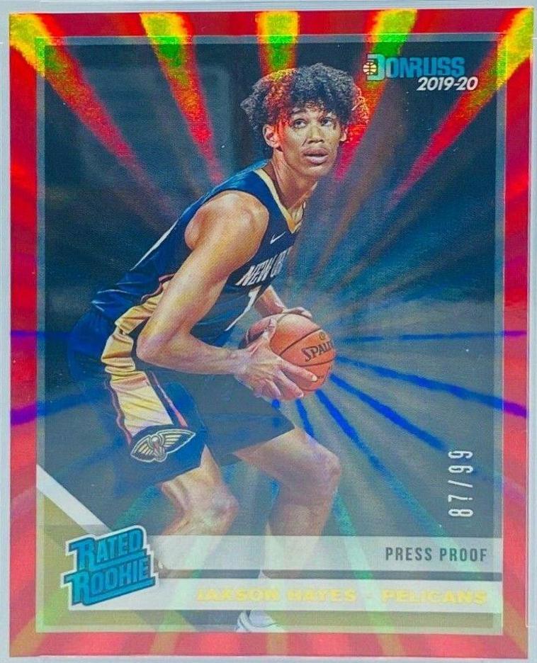 Jaxson Hayes [Press Proof Red Laser] #207