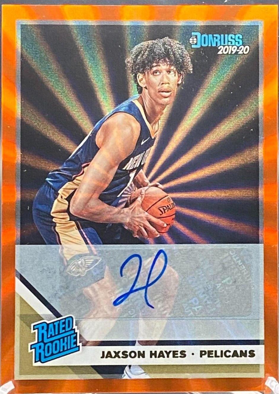 Jaxson Hayes [Signature Orange Laser] #207