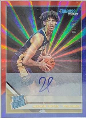 Jaxson Hayes [Signature Red, Blue Laser] #207
