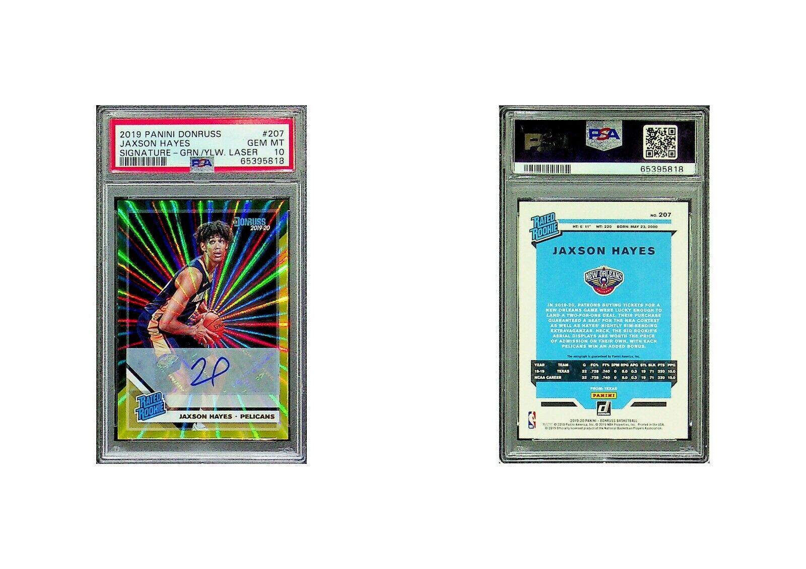 Jaxson Hayes [Signature Yellow Laser] #207