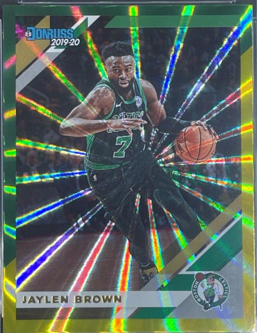 Jaylen Brown [Green Laser] #8