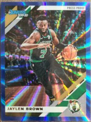 Jaylen Brown [Press Proof Blue Laser] #8