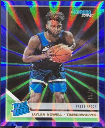 Jaylen Nowell [Press Proof Blue Laser] #240
