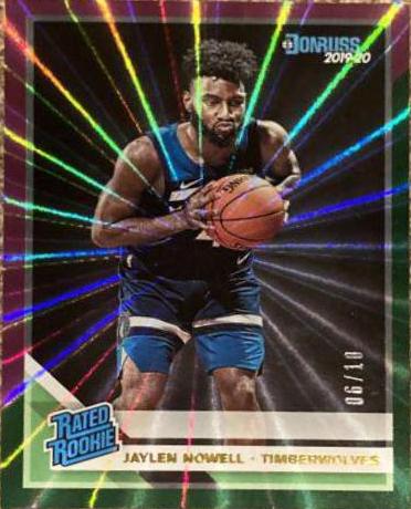 Jaylen Nowell [Purple, Green Laser] #240