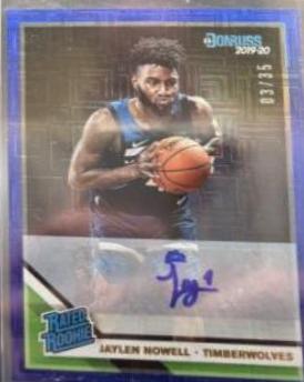 Jaylen Nowell [Signature Blue Infinite] #240