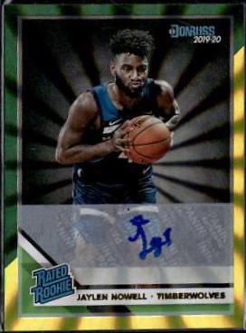 Jaylen Nowell [Signature Green, Yellow Laser] #240