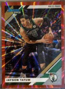 Jayson Tatum [Press Proof Red Laser] #14