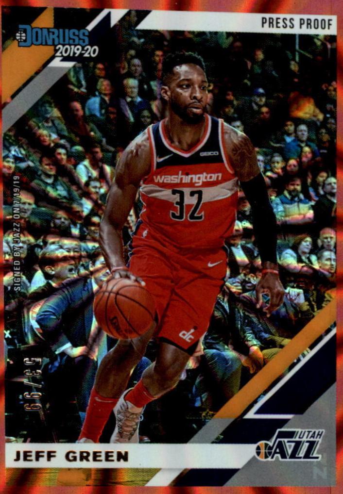 Jeff Green [Press Proof Red Laser] #75