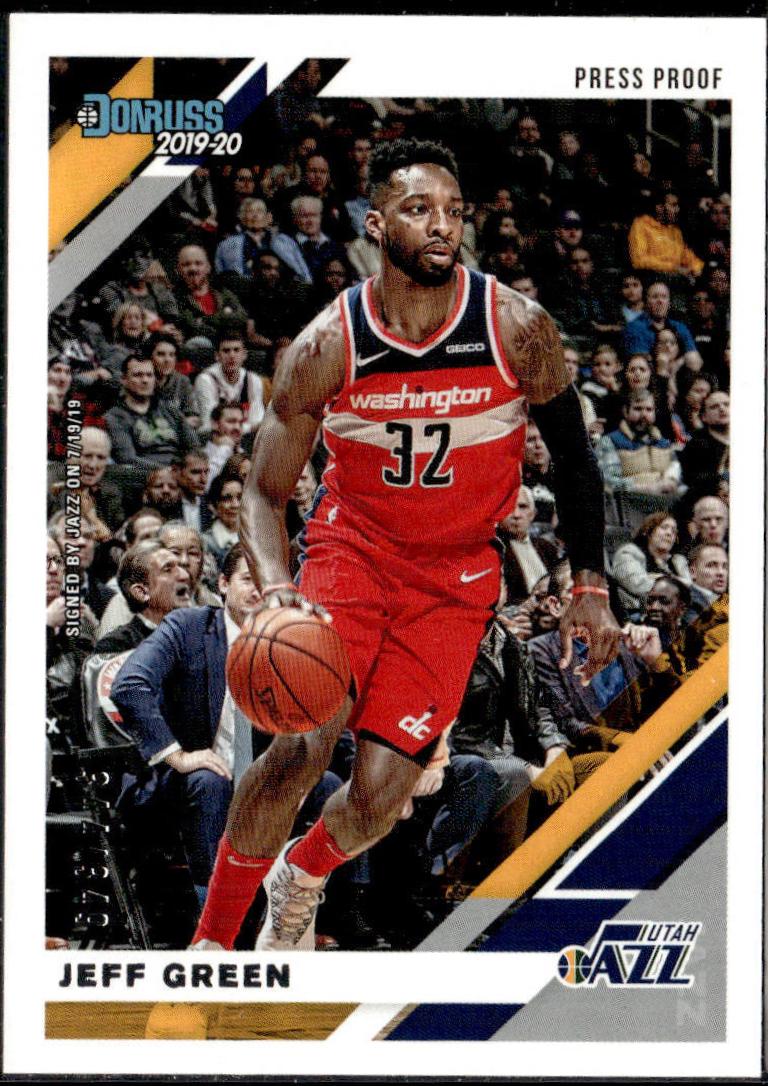 Jeff Green [Press Proof Silver] #75