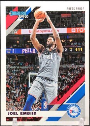 Joel Embiid [Press Proof Purple] #153