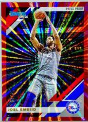 Joel Embiid [Press Proof Red Laser] #153