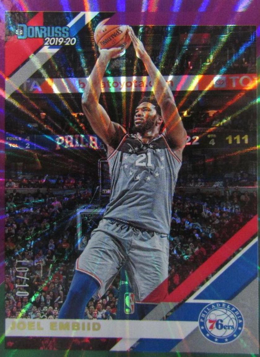 Joel Embiid [Purple, Green Laser] #153