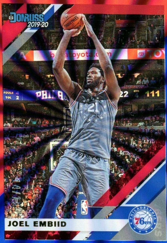 Joel Embiid [Red, Blue Laser] #153