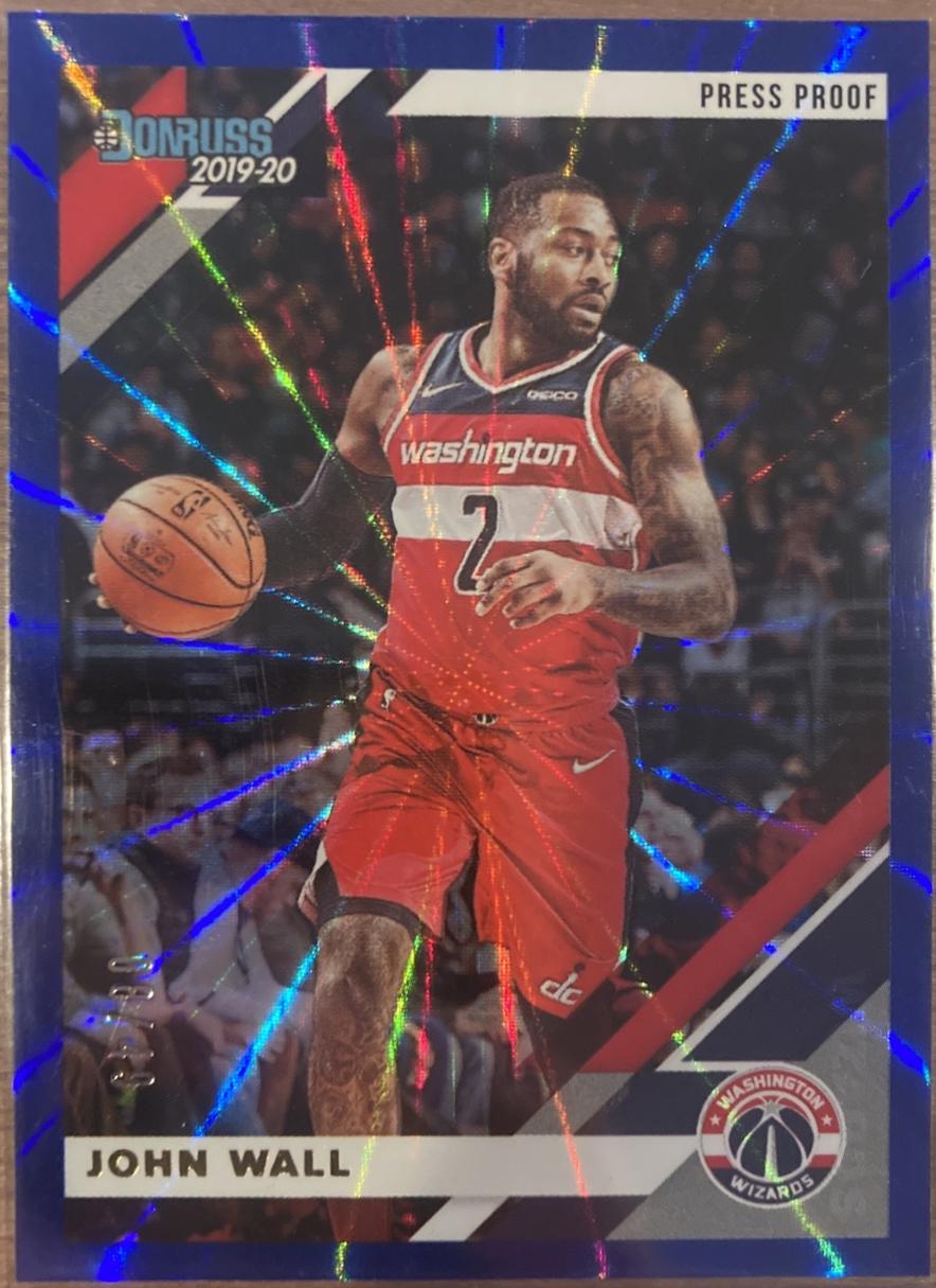 John Wall [Press Proof Blue Laser] #200